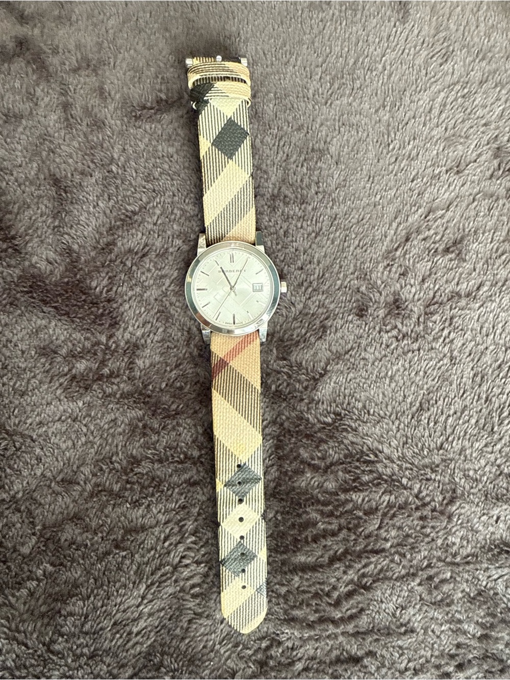 Women’s Burberry Classic Check Strap Watch - Picture 3 of 5